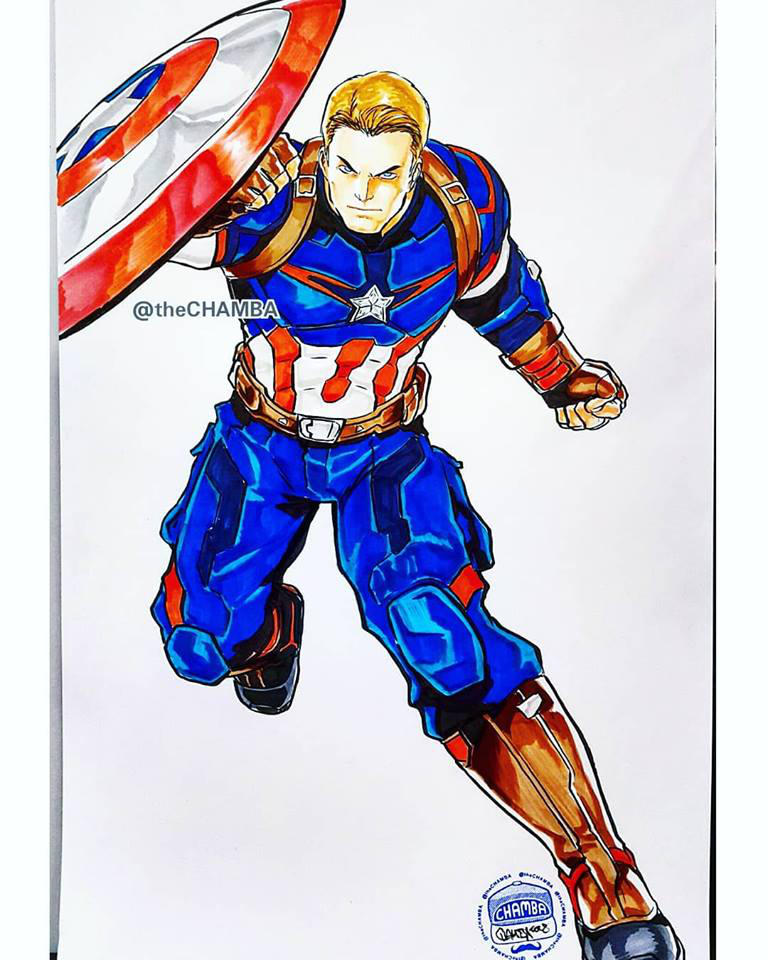OzCC2018 - Captain America by theCHAMBA