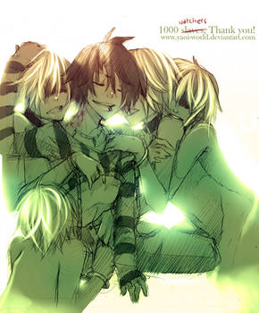1000 watchers on Yaoi-World, Thank you! by Yaoi-World