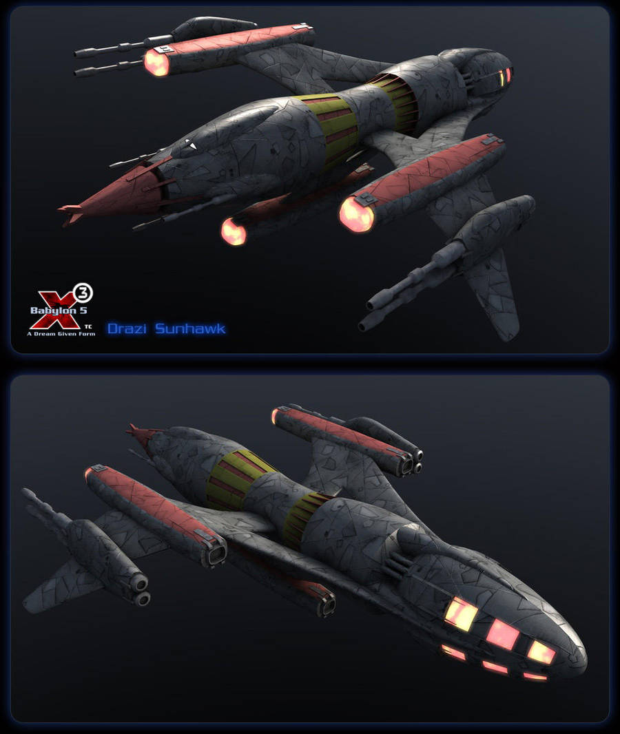 Drazi Sunhawk by Amras-Arfeiniel