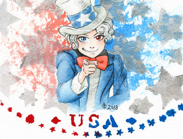 Aunt Sam 2018 by AnimeGirlMika