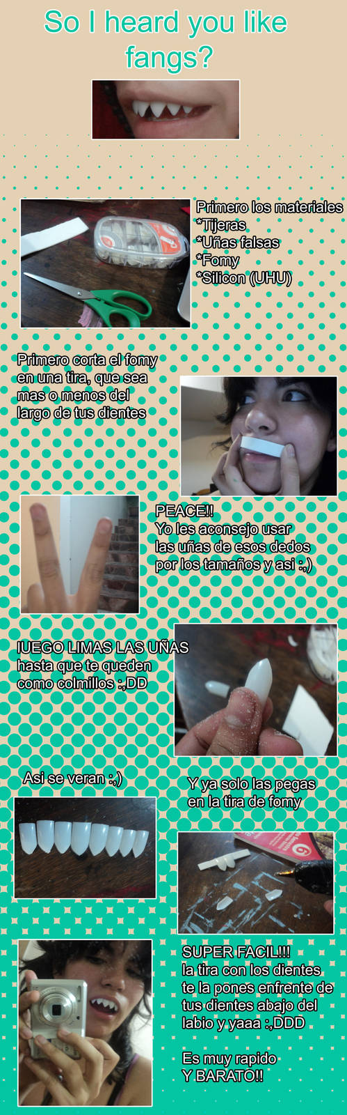 Teeth Tutorial of Love by yume-kuro