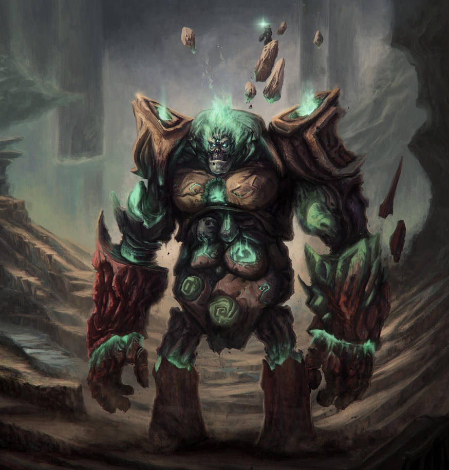 Golem by Narog art on DeviantArt