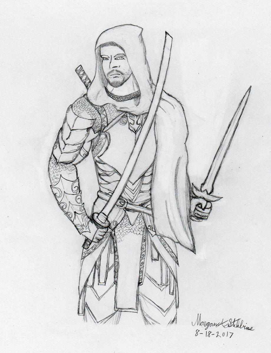 Kain Talon, Black Lance Guildmaster by Maverick-Werewolf