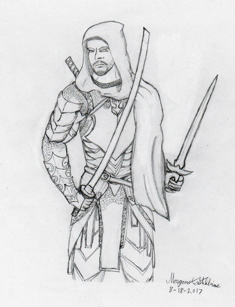 Kain Talon, Black Lance Guildmaster by Maverick-Werewolf