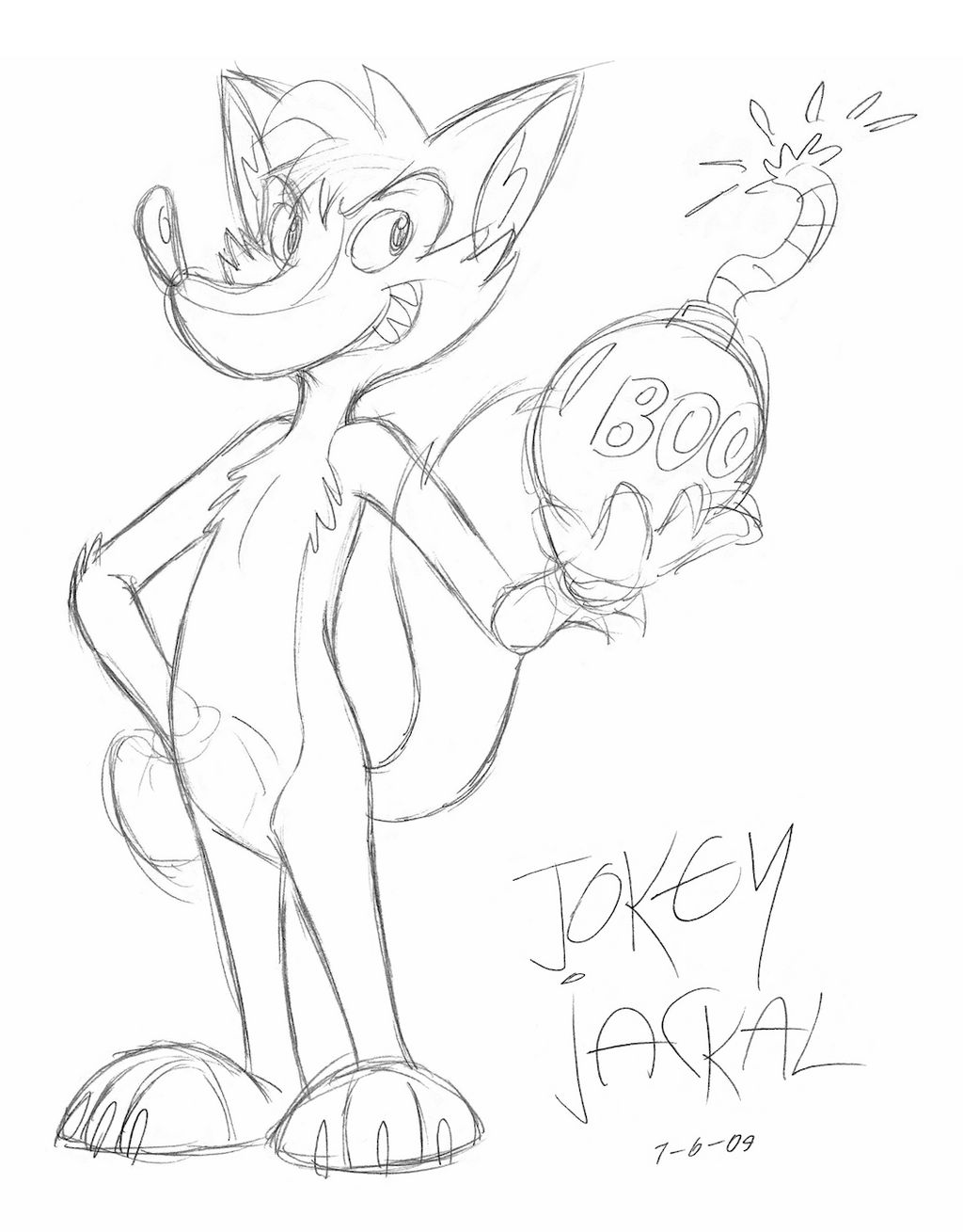 Jokey Jackal by tymime