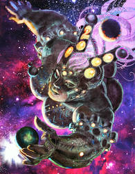 200.000 Galaxy Goddess by Jebriodo