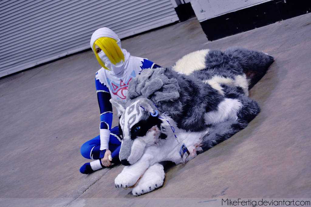 Acen The Legend Of Zelda Sheik And Link Cosplay By Mikefertig On