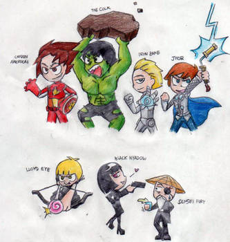 Ninvengers, assemble! by uni416
