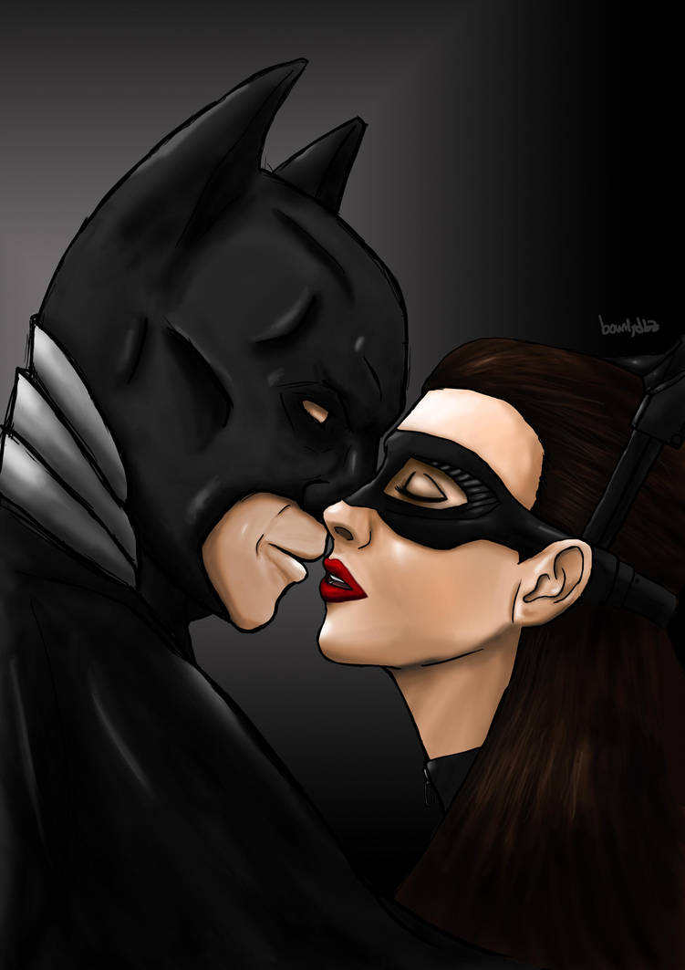 Bruce Wayne Batman Catwoman Kiss Wallpaper Wwwtopsimagescom