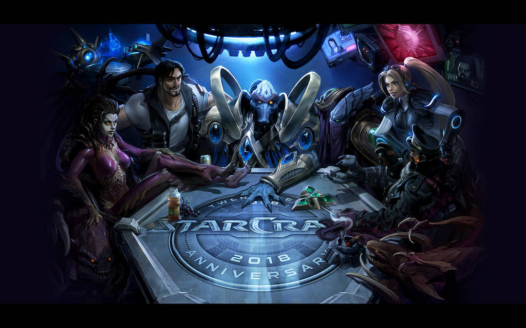 StarCraft II 20th Full Wallpaper - 1920x1200 by Sirusdark