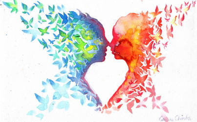 The butterflies of love by CORinAZONe