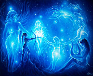 Bendis and sanziene - the dacian Pleiades by CORinAZONe
