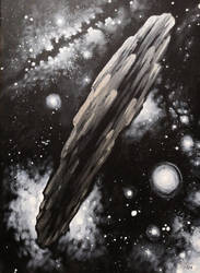 The asteroid Oumuamua by CORinAZONe