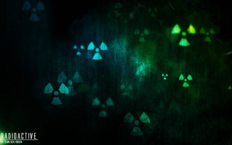 Radioactive wallpaper by teundenouden