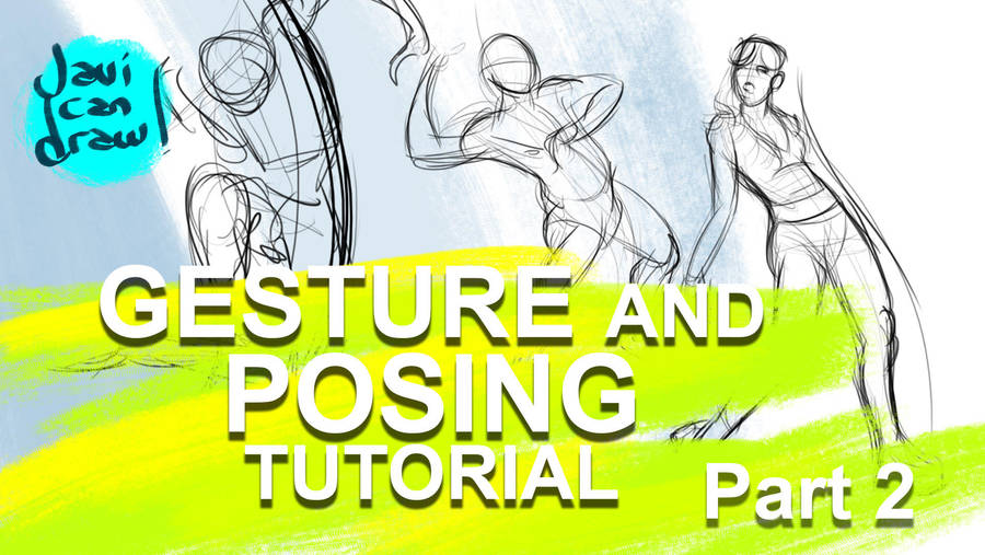 Gesture Drawing and Character Pose tutorial by javicandraw