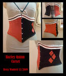 Harley Quinn Corset by JustBetsyCostumes