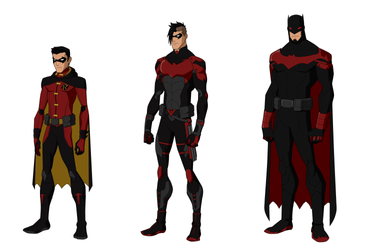 Damian Wayne Titans Design by BobbenKatzen
