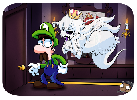 Luigi and Boosette! by CorytheC