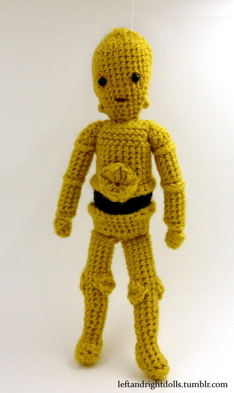C3PO by leftandrightdolls