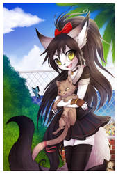 AT _Coco Nechan the Cat_ by Shide-Dy