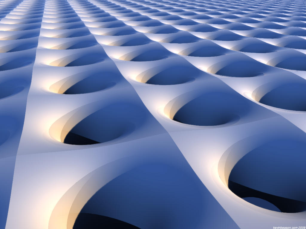Field of Holes by beason
