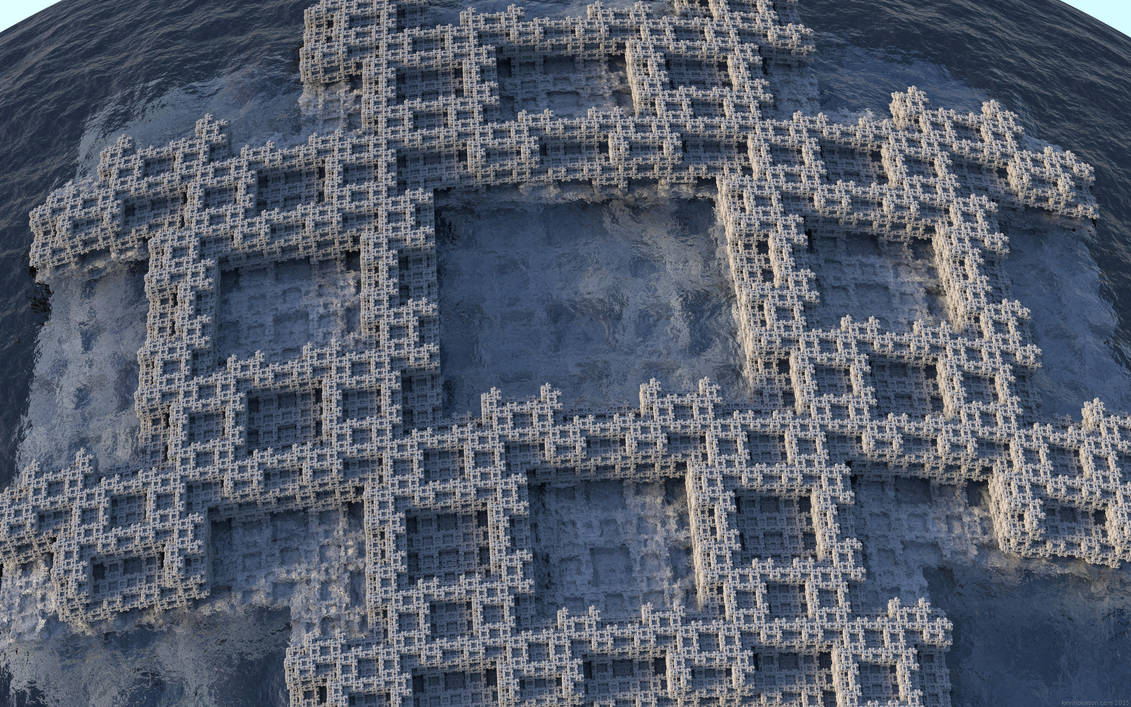 Fractal Pound 3D Island by beason