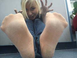Socks Grrrrr by SelfshotYourFeet
