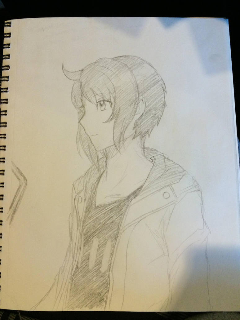 Sketch Commission - An OC by suishouyuki