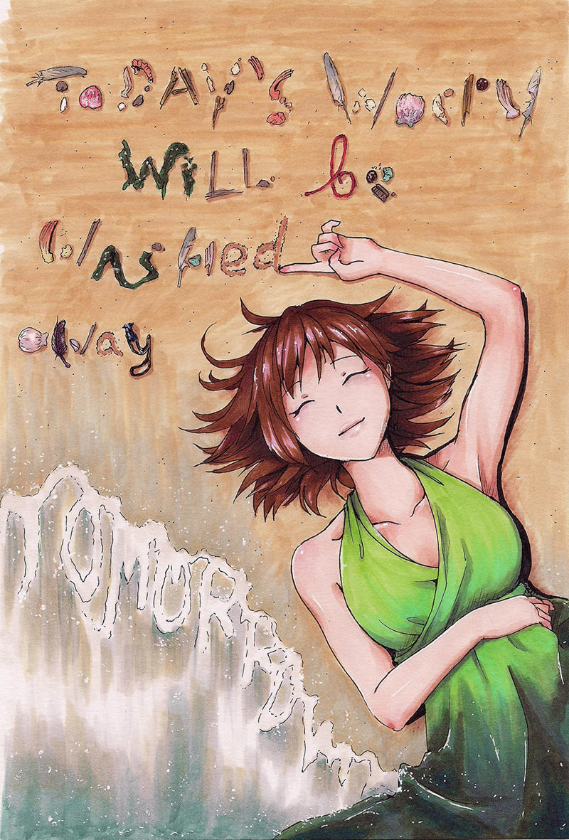 Worry Washed Away by suishouyuki
