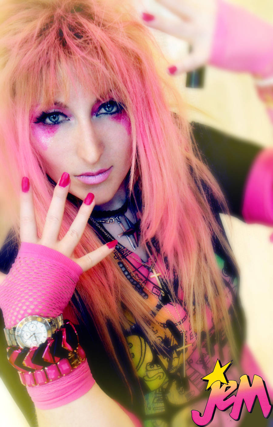 Jem and The Holograms by GingerAnneLondon