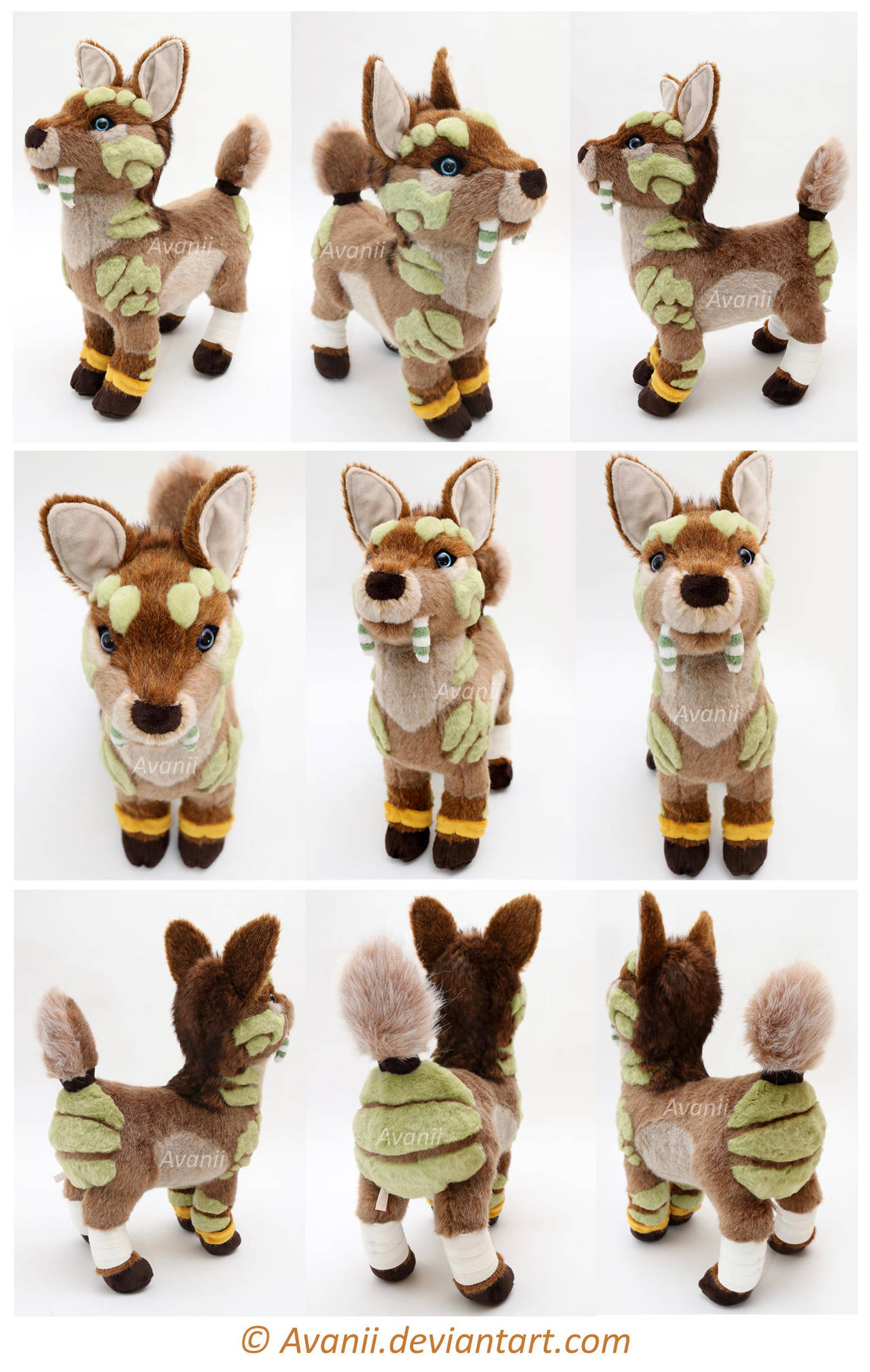 Plushie Commission: Inermimon by Avanii
