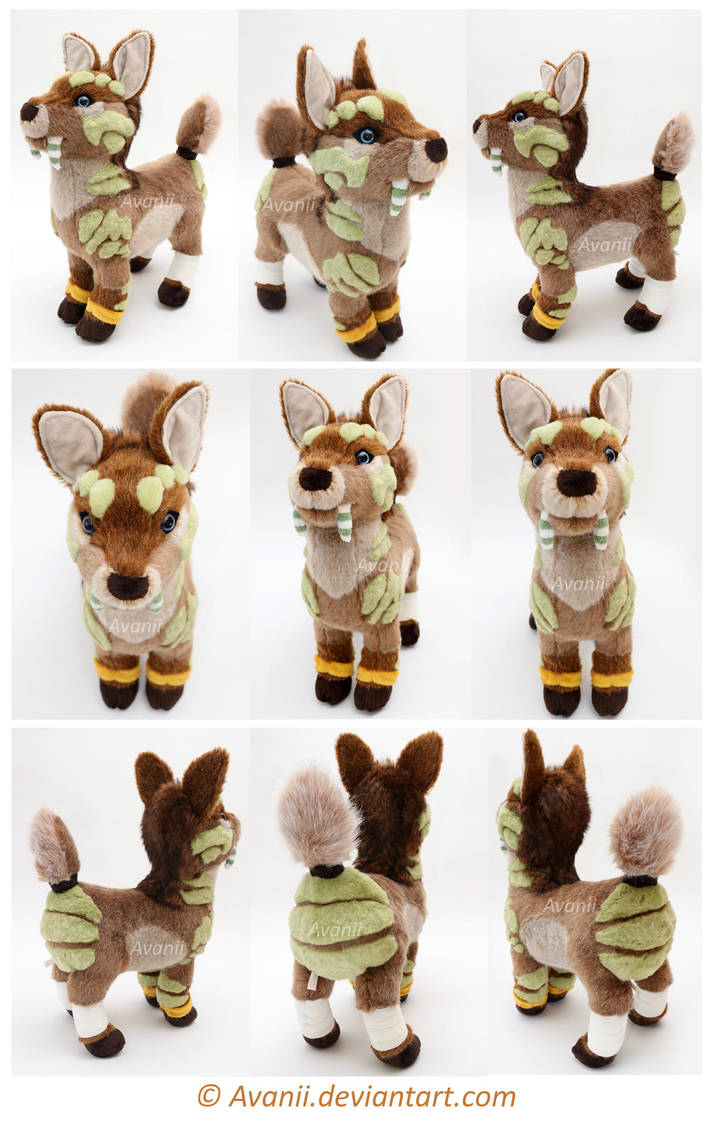 Plushie Commission: Inermimon by Avanii