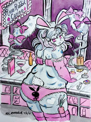 Rose Rabbit Casino by SketchbookBoy