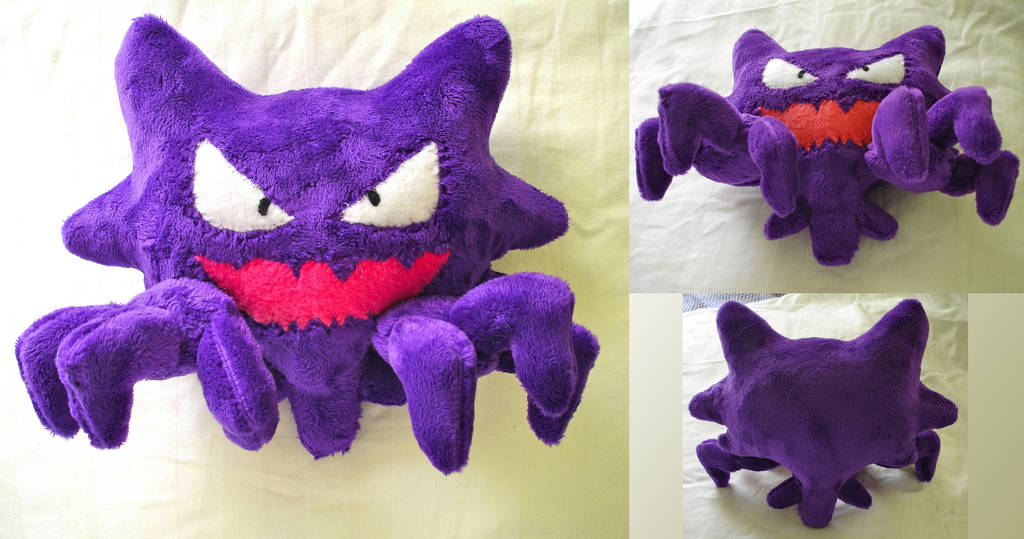 Haunter Plush by dollphinwing