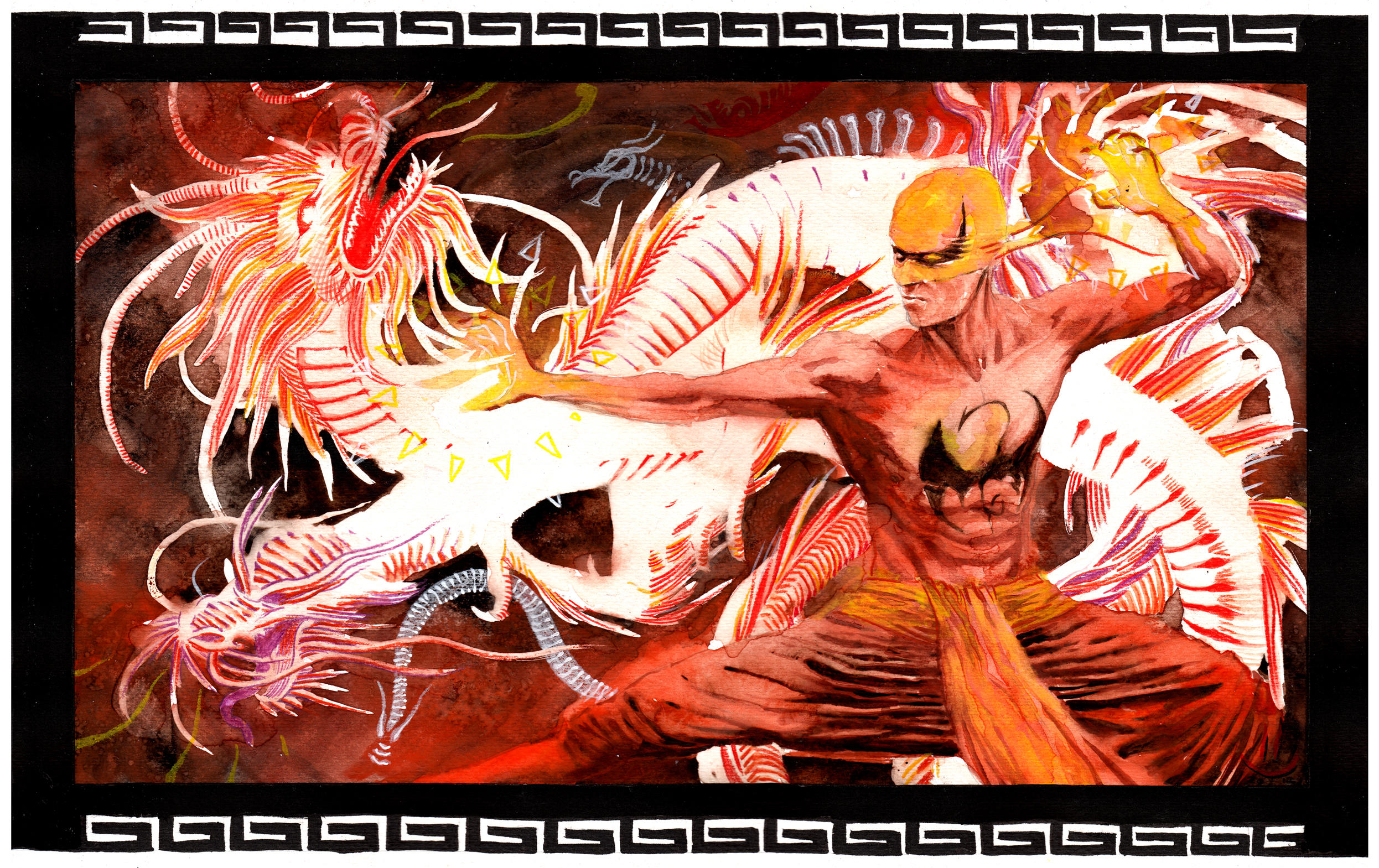Immortal Iron Fist by xiconhoca