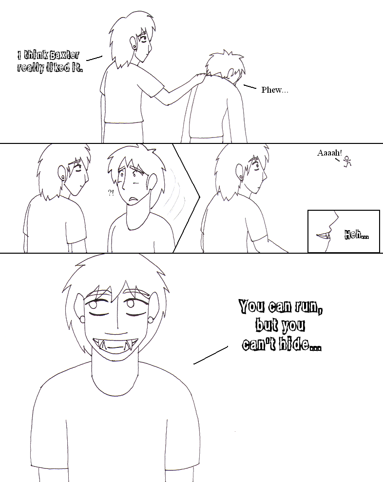 Go Fish Comic Lineart - Page 4 by YamiKaosu