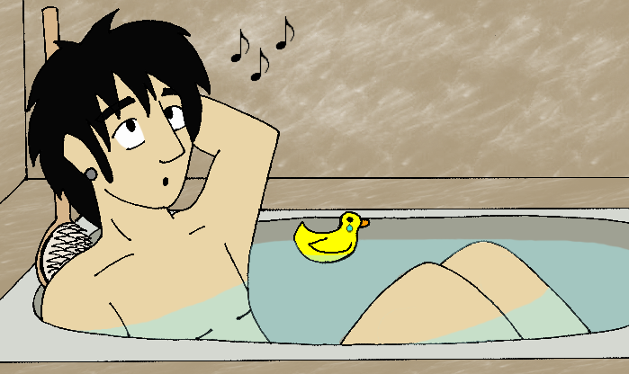 Tlaloc :: Bathtime by YamiKaosu
