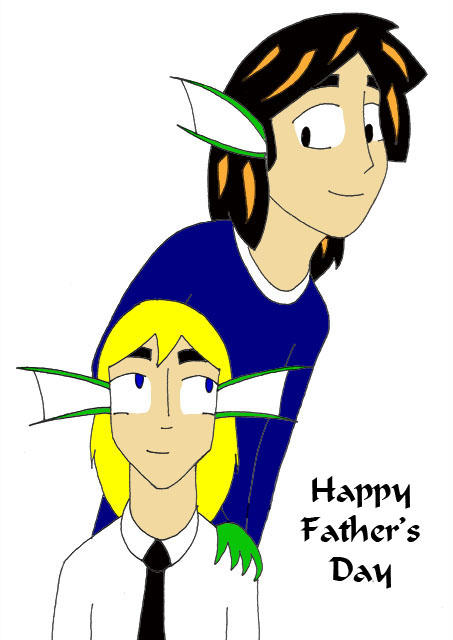 Pet and Devon :: Father's Day by YamiKaosu