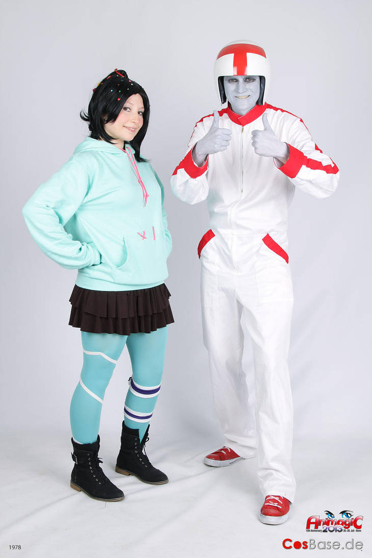 Vanellope And Turbo By Eente On Deviantart