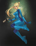 Zero Suit Samus by DJOK3
