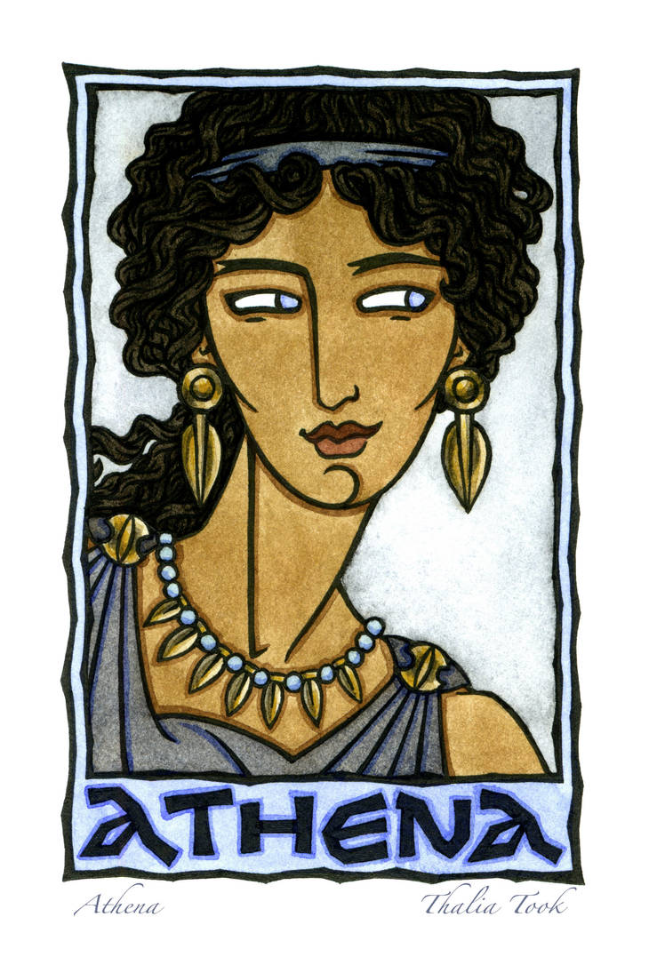 Athena by ThaliaTook