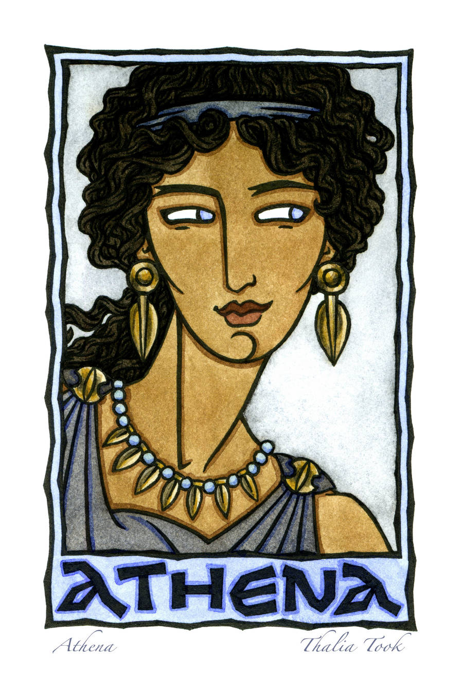 Athena by ThaliaTook