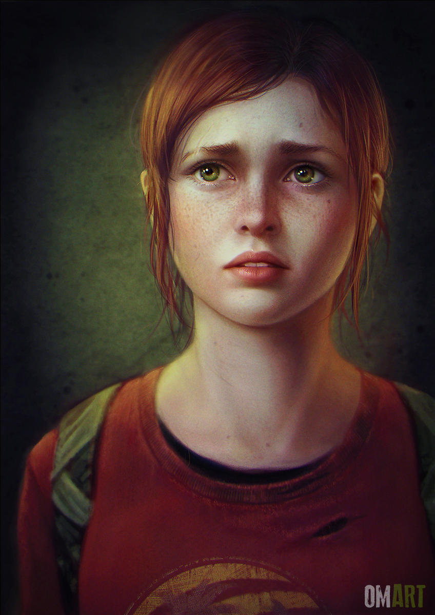 Ellie The Last Of Us Fan-Art by OmarDiazArt