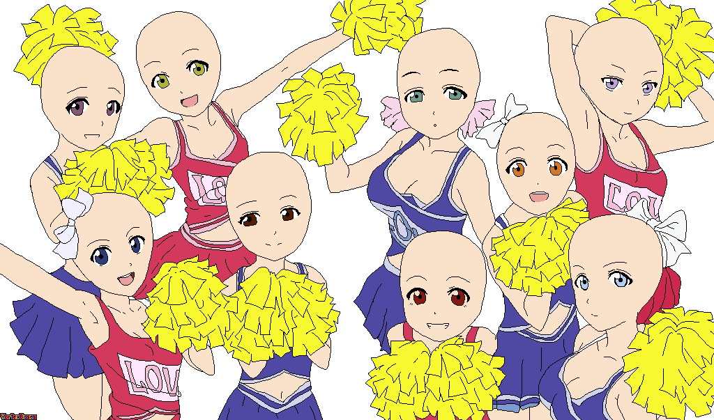 Cheerleader Base by VortexBases on DeviantArt