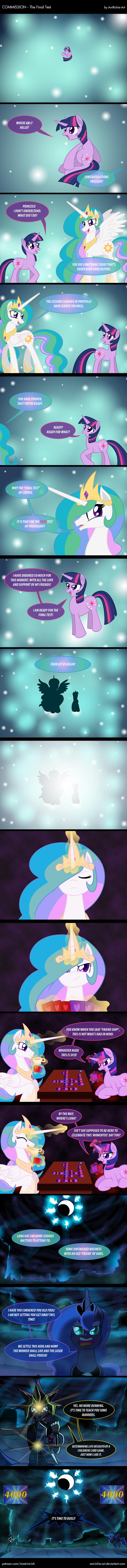 COM - The Final Test (COMIC) by LadyAniDraws