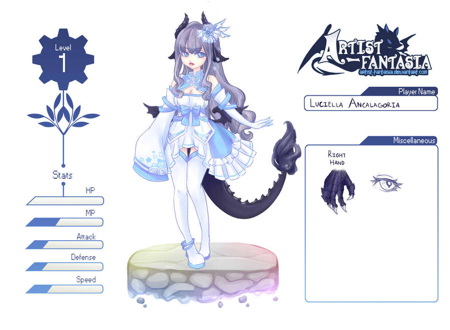 AF App - Luciella Ancalagoria by xXYukiNoUsagiXx