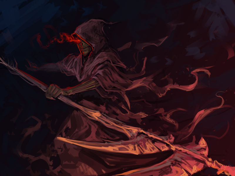 Reaper design. by moni158