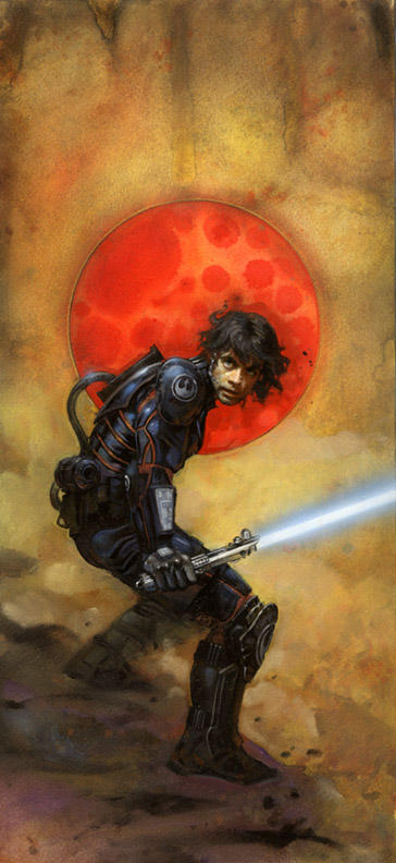 Luke Skywalker by TereseNielsen