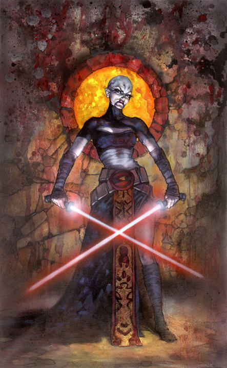 Star Wars: Asajj Ventress by TereseNielsen