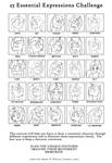 25 essential expressions challenge (Sketch) by Jordo76 25 essential expressions challenge (Sketch) by Jordo76
